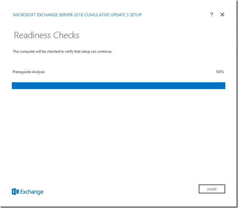 Как установить exchange 2016 на windows server 2016 с active directory