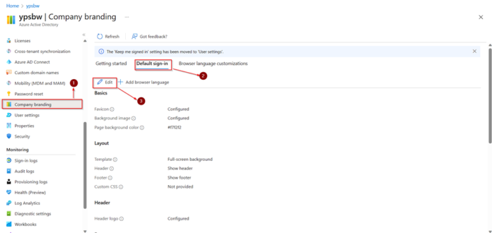 How To Customize Your Azure Ad Sign In Page Azure Pro Com